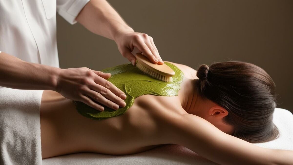 na_spinu_zhenshchine_obilno_massazhist_nanosit_pastu_bolshoj_kistyu